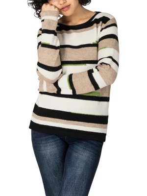 Timezone Sweter w kolorze beżowym rozmiar: L
