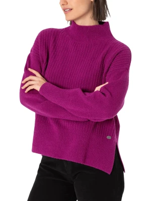 Timezone Sweter w kolorze fioletowym rozmiar: M