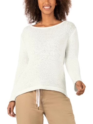 Timezone Sweter w kolorze kremowym rozmiar: L