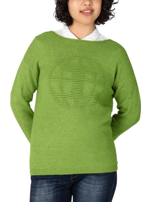 Timezone Sweter w kolorze zielonym rozmiar: L