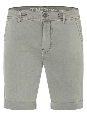 Timezone Szorty dżinsowe "Luca" - Slim fit - w kolorze szarym rozmiar: W33
