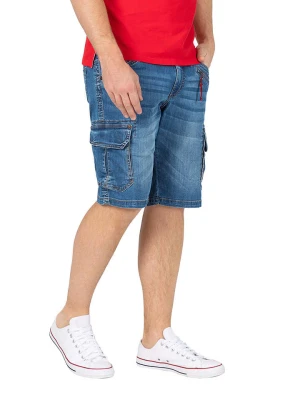 Timezone Szorty dżinsowe "Ryker" - Regular fit - w kolorze niebieskim rozmiar: W30