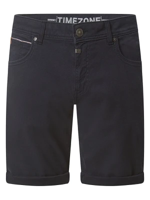 Timezone Szorty dżinsowe "Scotty" - Slim fit - w kolorze czarnym rozmiar: W33
