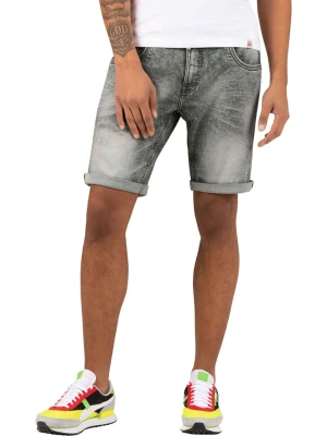 Timezone Szorty dżinsowe "Scotty" - Slim fit - w kolorze szarym rozmiar: W29