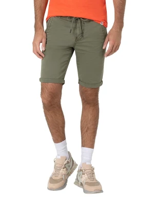 Timezone Szorty w kolorze khaki rozmiar: W33