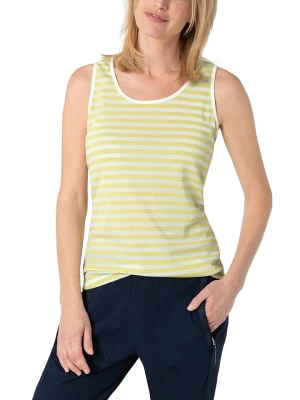 Timezone Top w kolorze żółto-białym rozmiar: L