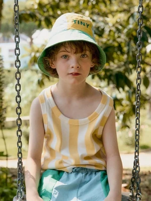 Tinycottons kapelusz dziecięcy COLOR BLOCK BUCKET HAT
