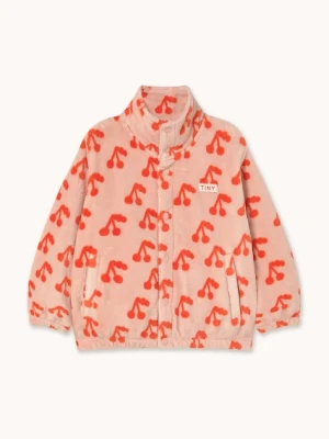 Tinycottons kurtka dziecięca CHERRIES POLAR JACKET