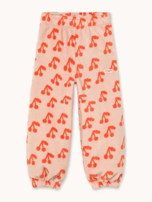 Tinycottons spodnie dresowe CHERRIES POLAR SWEATPANT