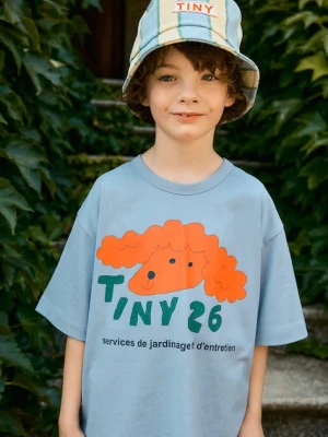 Tinycottons t-shirt bawełniany dziecięcy RED DOG GRAPHIC TEE