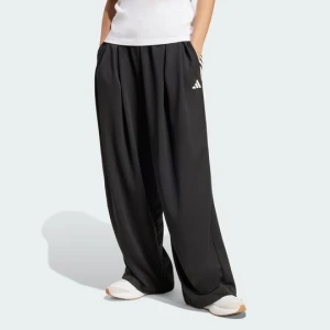 Tiro 3-Stripes Pleated Tracksuit Bottoms Adidas czarny
