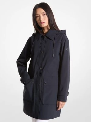 Tkana kurtka z kapturem MICHAEL Michael Kors