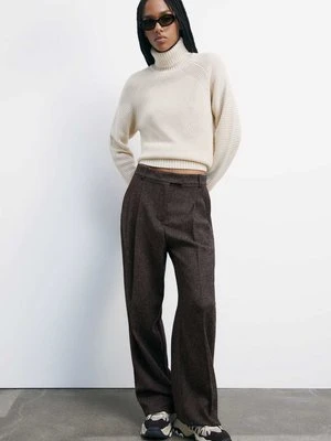 Tkany sweter z golfem „ESSENTIAL” PATRIZIA PEPE