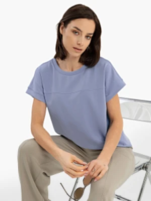 Luźna bluzka z modalu TM-FINA Volcano