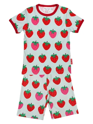 Toby Tiger 2-częściowy zestaw "Strawberry" w kolorze biało-czerwonym rozmiar: 98