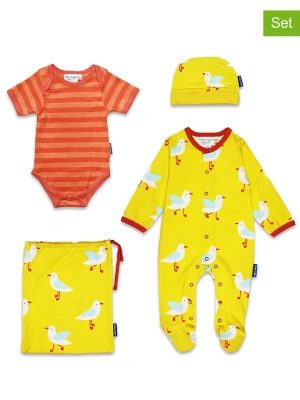 Toby Tiger 4-częściowy zestaw "Yellow Seagu" w kolorze pomarańczowo-żółtym rozmiar: 56