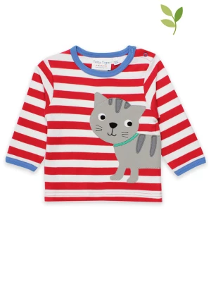 Toby Tiger Koszulka "Cat" w kolorze czerwono-białym rozmiar: 92