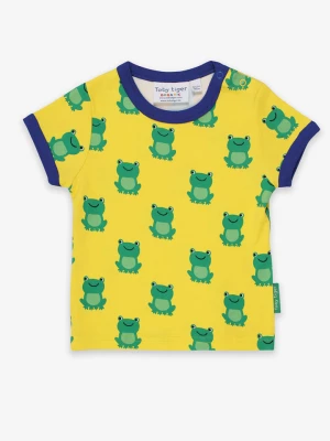 Toby Tiger Koszulka "Frog" w kolorze żółtym rozmiar: 116