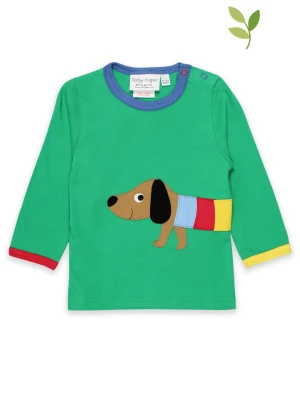 Toby Tiger Koszulka "Multi Sausage Dog" w kolorze zielonym rozmiar: 116