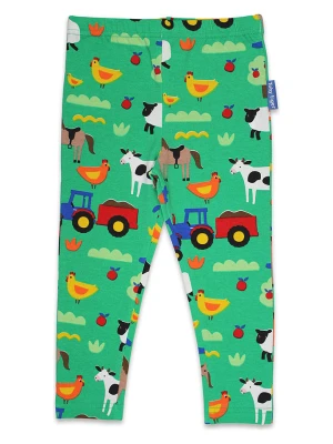 Toby Tiger Legginsy w kolorze zielonym rozmiar: 110