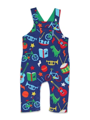 Toby Tiger Ogrodniczki w kolorze granatowym rozmiar: 80