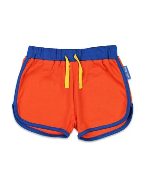 Toby Tiger Szorty "Orange Runni" w kolorze pomarańczowo-niebieskim rozmiar: 104