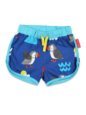 Toby Tiger Szorty "Puffin" w kolorze niebieskim ze wzorem rozmiar: 104