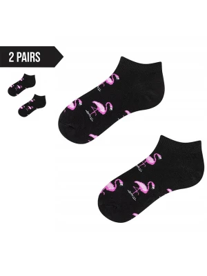 TODO SOCKS Skarpety (2 pary) w kolorze czarnym rozmiar: 31-34