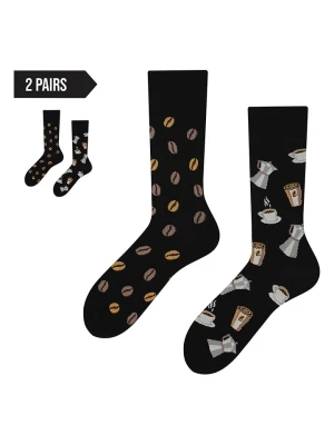 TODO SOCKS Skarpety (2 pary) w kolorze czarnym rozmiar: 39-42