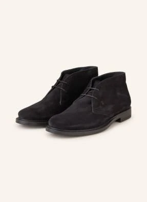 Tod's Botki Zamszowe schwarz