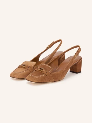 Tod's Czółenka Typu Slingback braun
