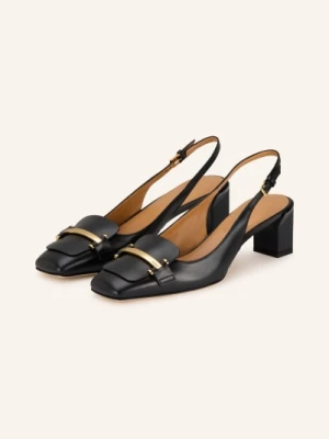 Tod's Czółenka Typu Slingback schwarz