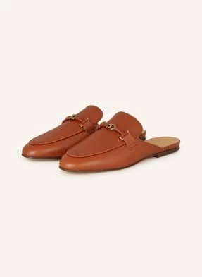 Tod's Klapki Typu Mules braun