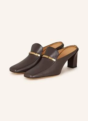 Tod's Klapki Typu Mules schwarz