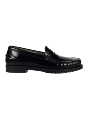 Tod's, Loafersy Black, female,