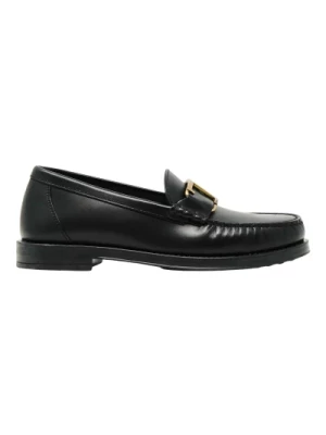 Tod's, Loafersy Black, female,