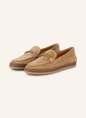 Tod's Loafersy braun