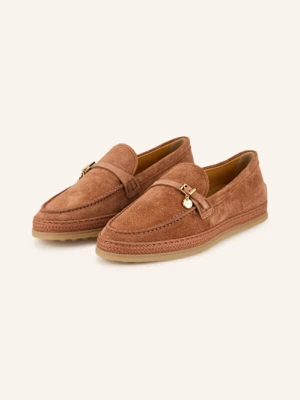 Tod's Loafersy braun
