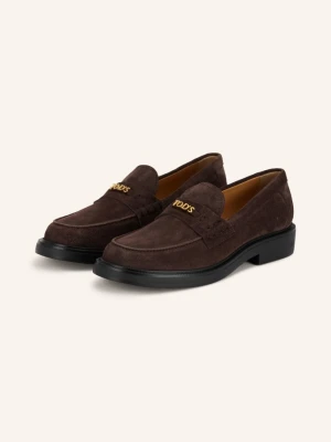 Tod's Loafersy braun CIEMNOBRĄZOWY