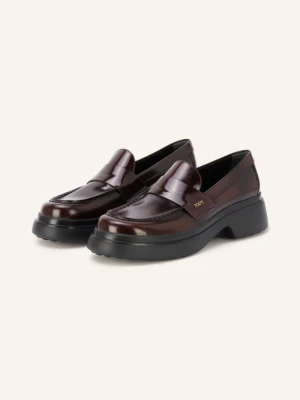 Tod's Loafersy rot CIEMNOCZERWONY