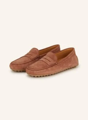 Tod's Mokasyny Gomma braun