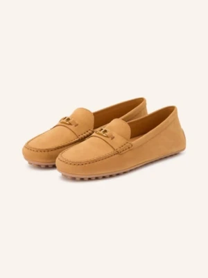 Tod's Mokasyny Gomma braun