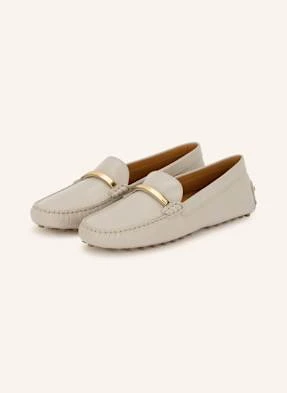 Tod's Mokasyny Gomma grau