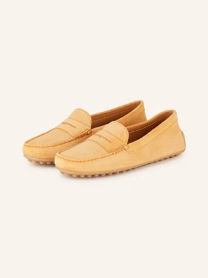 Tod's Mokasyny Gomma orange