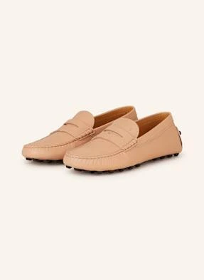 Tod's Mokasyny Gommino beige