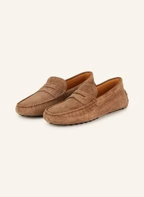 Tod's Mokasyny Gommino braun