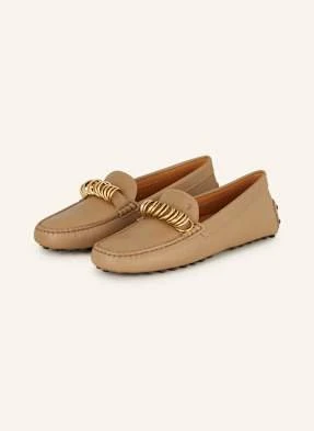 Tod's Mokasyny Gommino braun