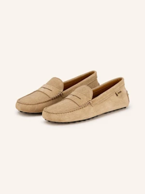 Tod's Mokasyny Gommino braun