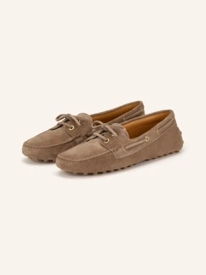Tod's Mokasyny Gommino braun CAMELOWY