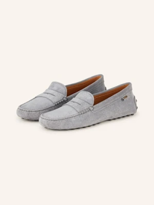 Tod's Mokasyny Gommino grau